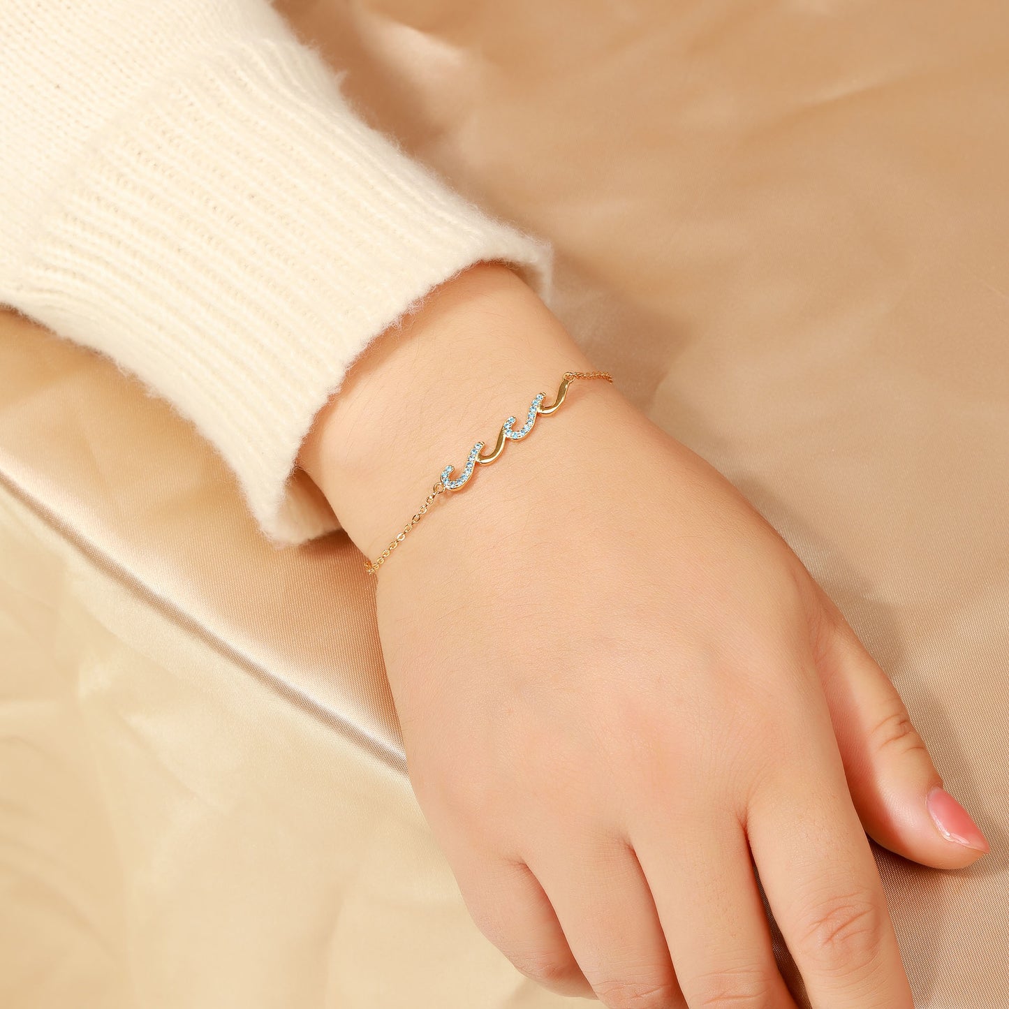 To My Bestie - Waves Bracelet