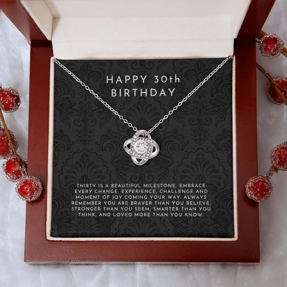 Meaningful 30th Birthday Necklace for Women