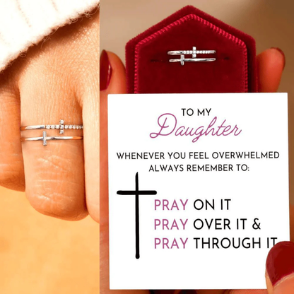 To My Daughter - Pray On It Ring