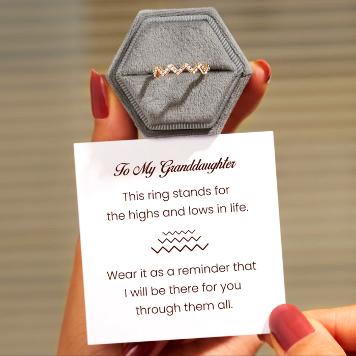 A Grandmother’s Promise – Highs & Lows Ring
