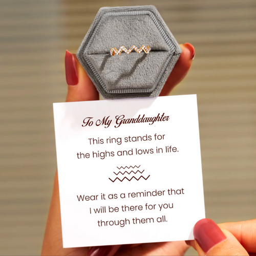 A Grandmother’s Promise – Highs & Lows Ring