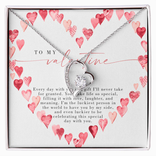 To My Valentine - Valentine's Day Necklace