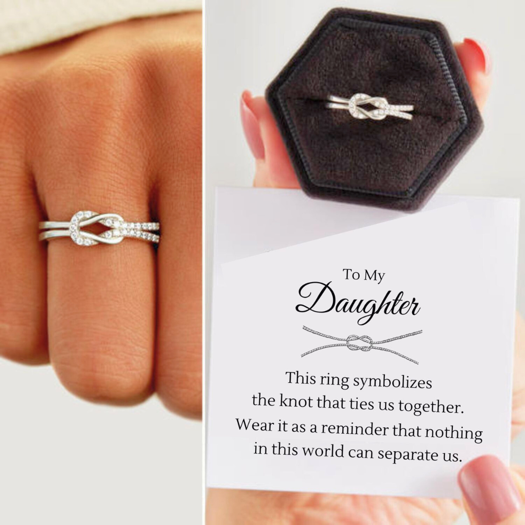 To My Daughter - Knot Ring