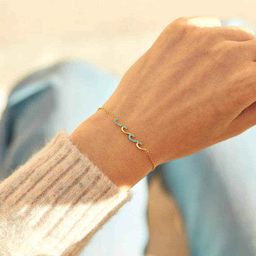 To My Bestie - Waves Bracelet