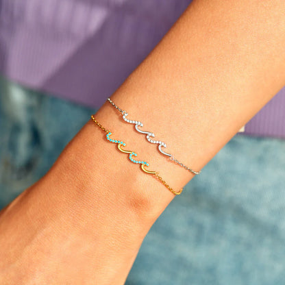 To My Bestie - Waves Bracelet