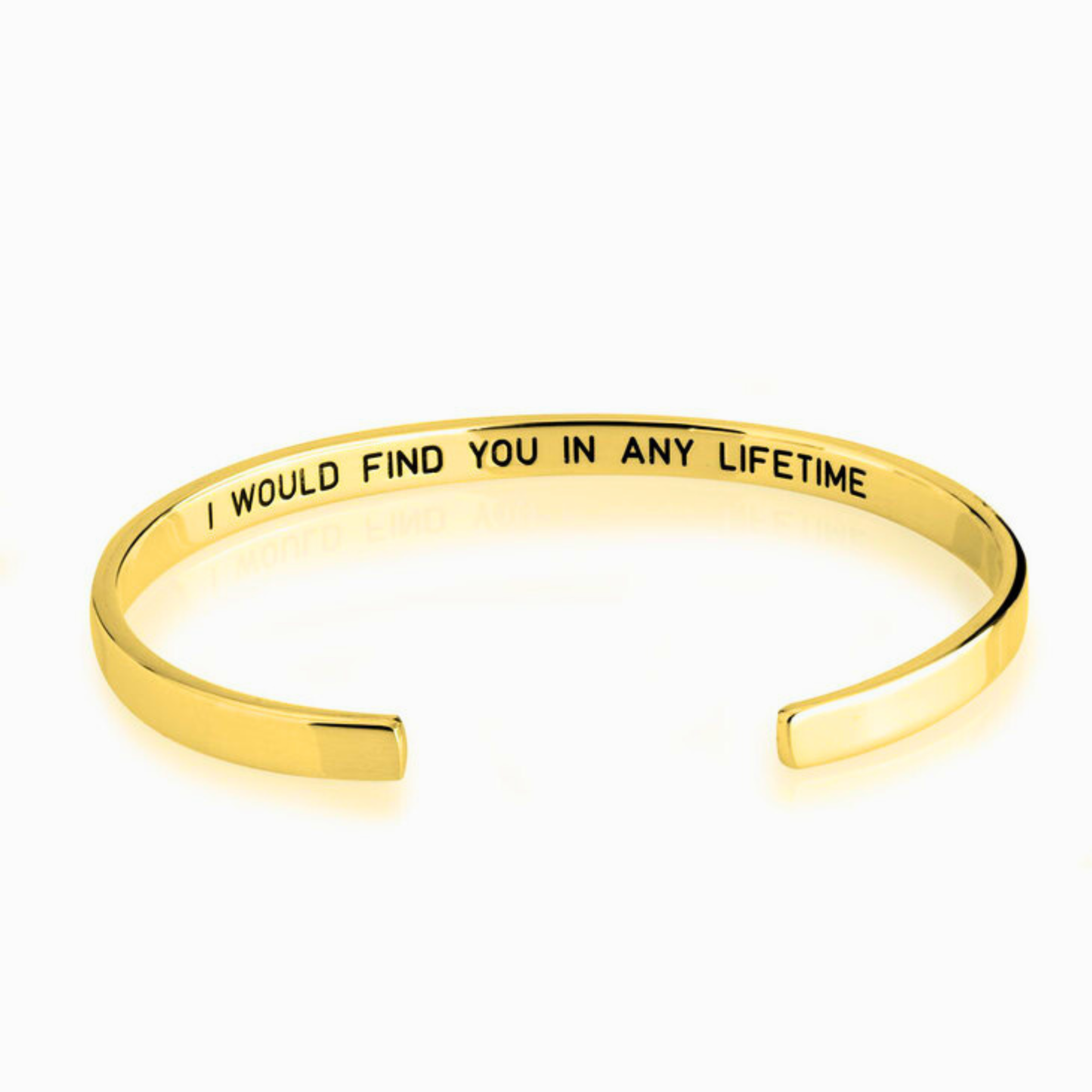 Hidden Message Bracelet - I Will Find You In Any Lifetime