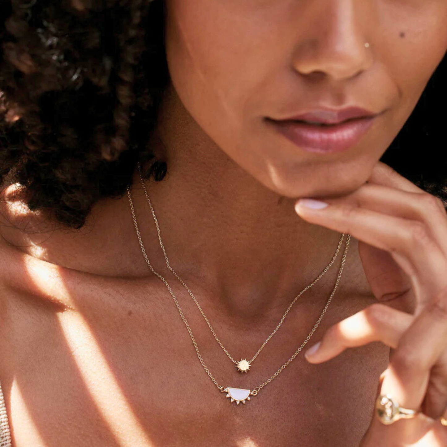 Mother & Son - You Are My Sunshine Necklace