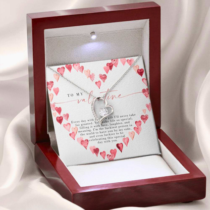 To My Valentine - Valentine's Day Necklace