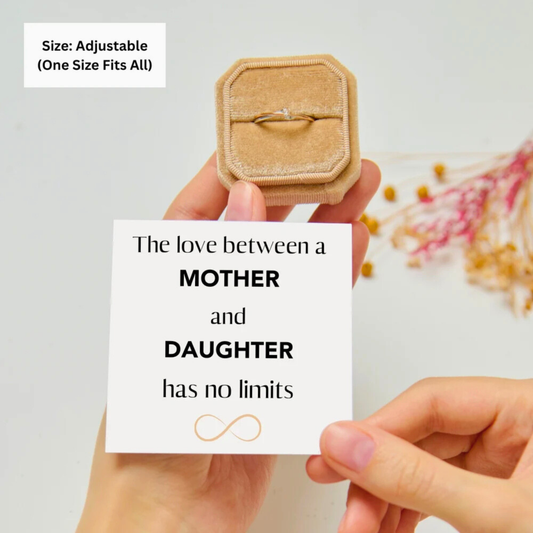 Mother & Daughter - Love Knot Ring