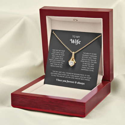 To My Wife - Forever & Always Necklace