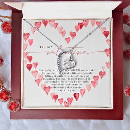 To My Valentine - Valentine's Day Necklace