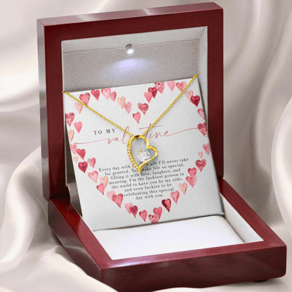 To My Valentine - Valentine's Day Necklace