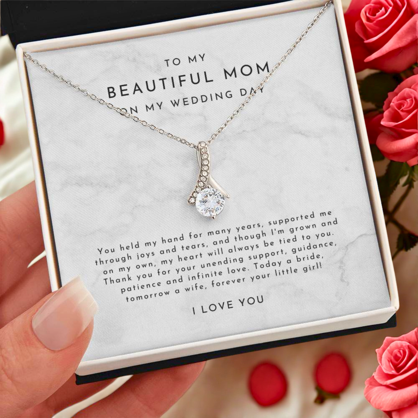 To My Beautiful Mom - Wedding Day Gift