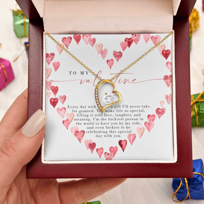 To My Valentine - Valentine's Day Necklace