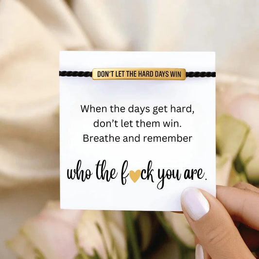 Daily Motivation Bracelet