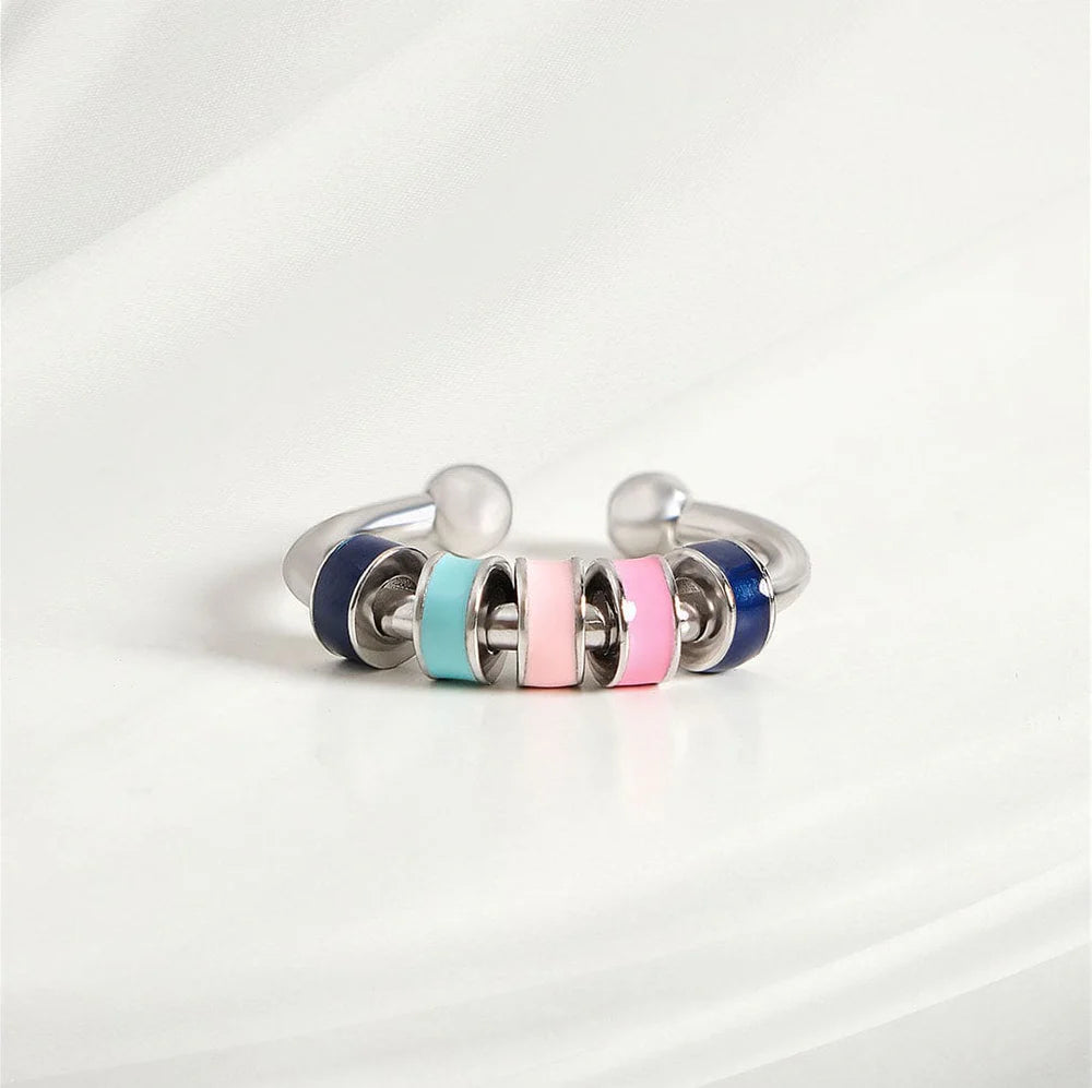 To My Granddaughter - Anxiety Fidget Ring