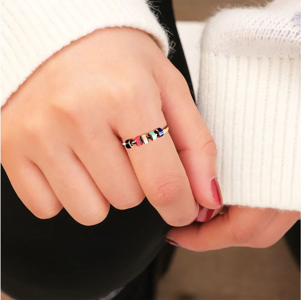 To My Granddaughter - Anxiety Fidget Ring