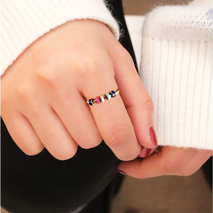 To My Granddaughter - Anxiety Fidget Ring