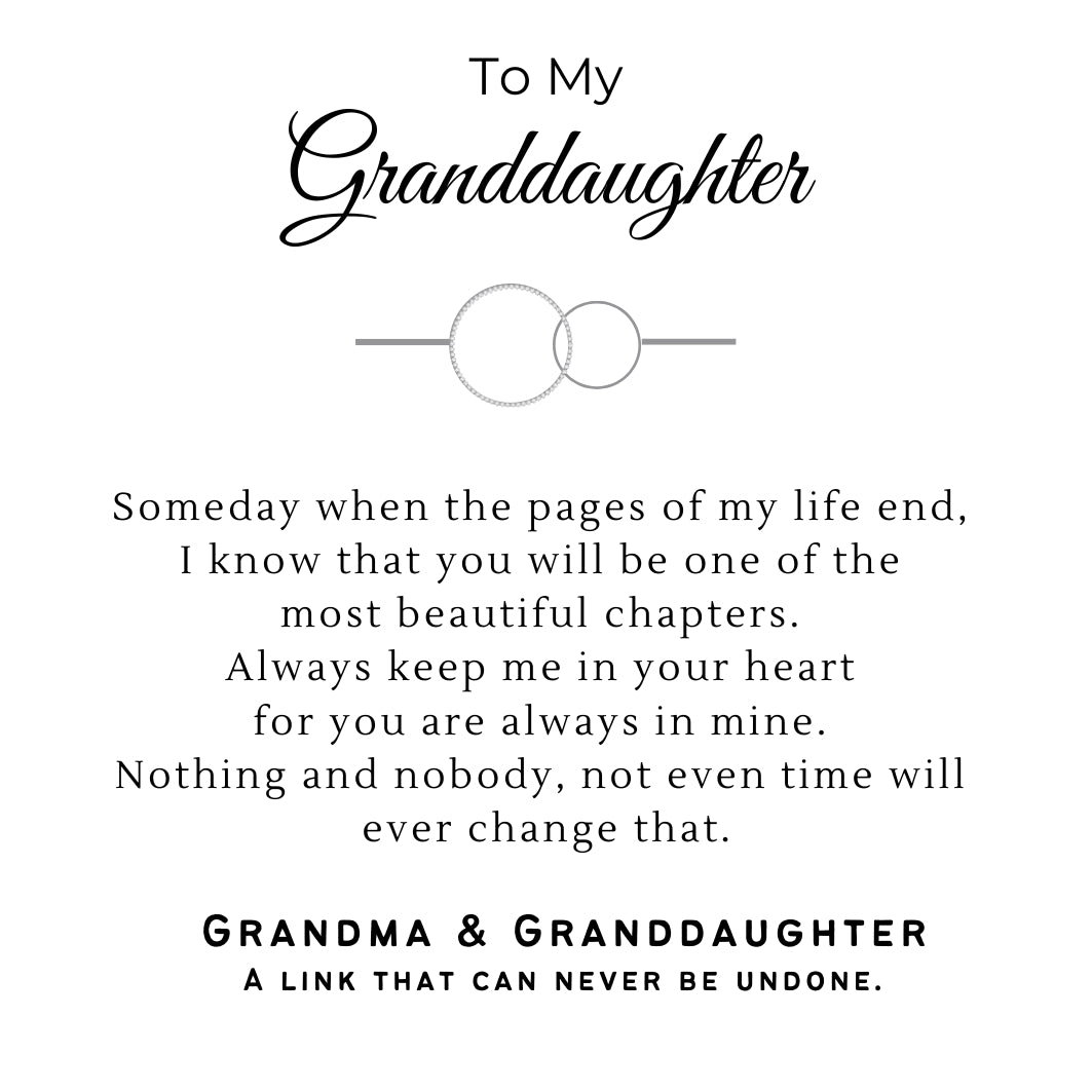 To My Granddaughter - Forever Together Ring
