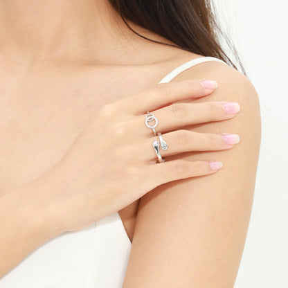 To My Granddaughter - Forever Together Ring