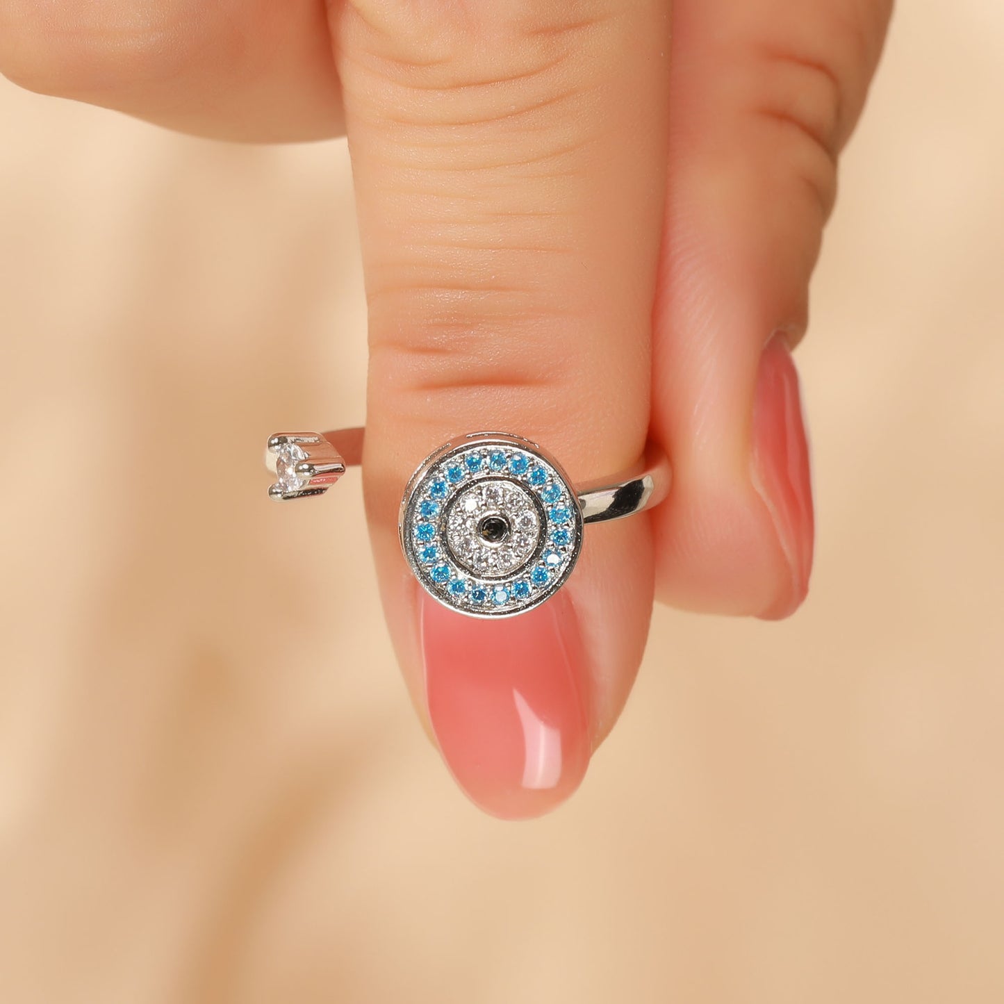 To My Daughter – Evil Eye Fidget Ring