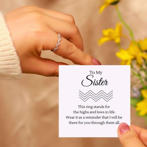 To My Sister - Highs & Lows Ring