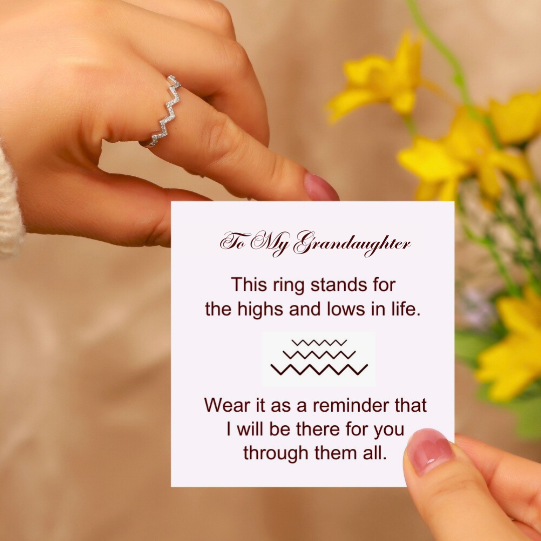 A Grandmother’s Promise – Highs & Lows Ring