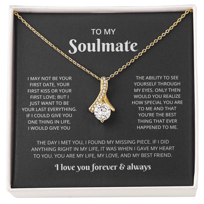 To My Soulmate - Forever & Always Necklace