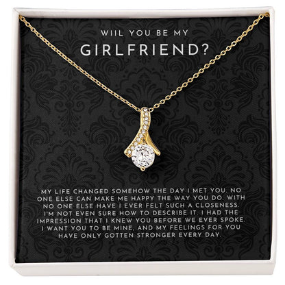 Be Mine – Girlfriend Proposal Necklace