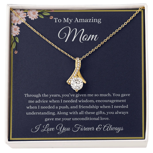 To My Amazing Mom - Necklace