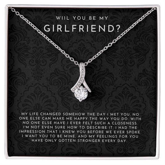 Be Mine – Girlfriend Proposal Necklace
