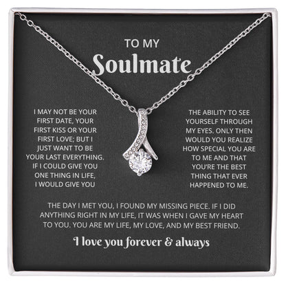 To My Soulmate - Forever & Always Necklace