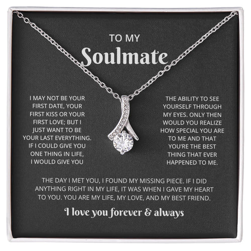 To My Soulmate - Forever & Always Necklace