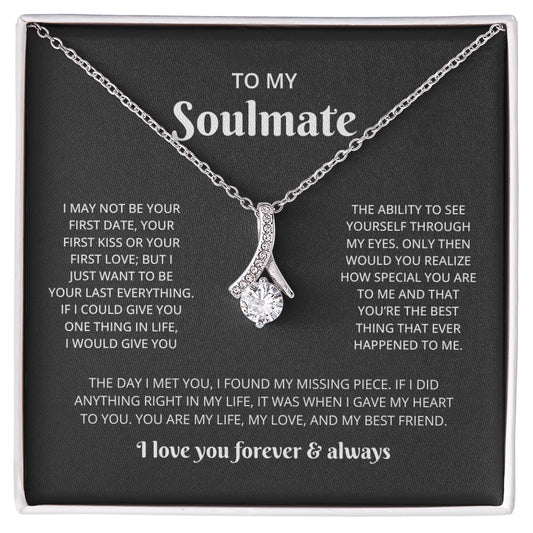 To My Soulmate - Forever & Always Necklace