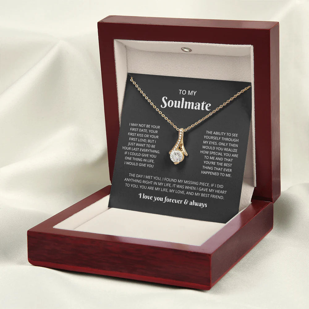 To My Soulmate - Forever & Always Necklace