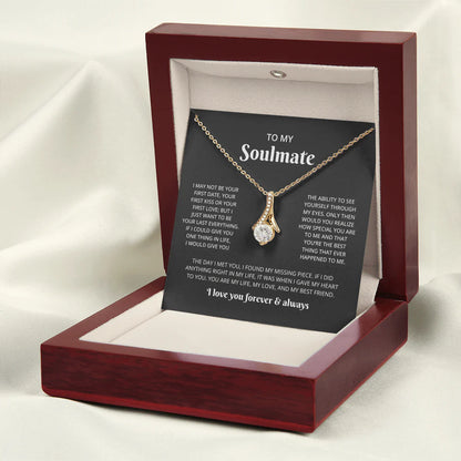 To My Soulmate - Forever & Always Necklace
