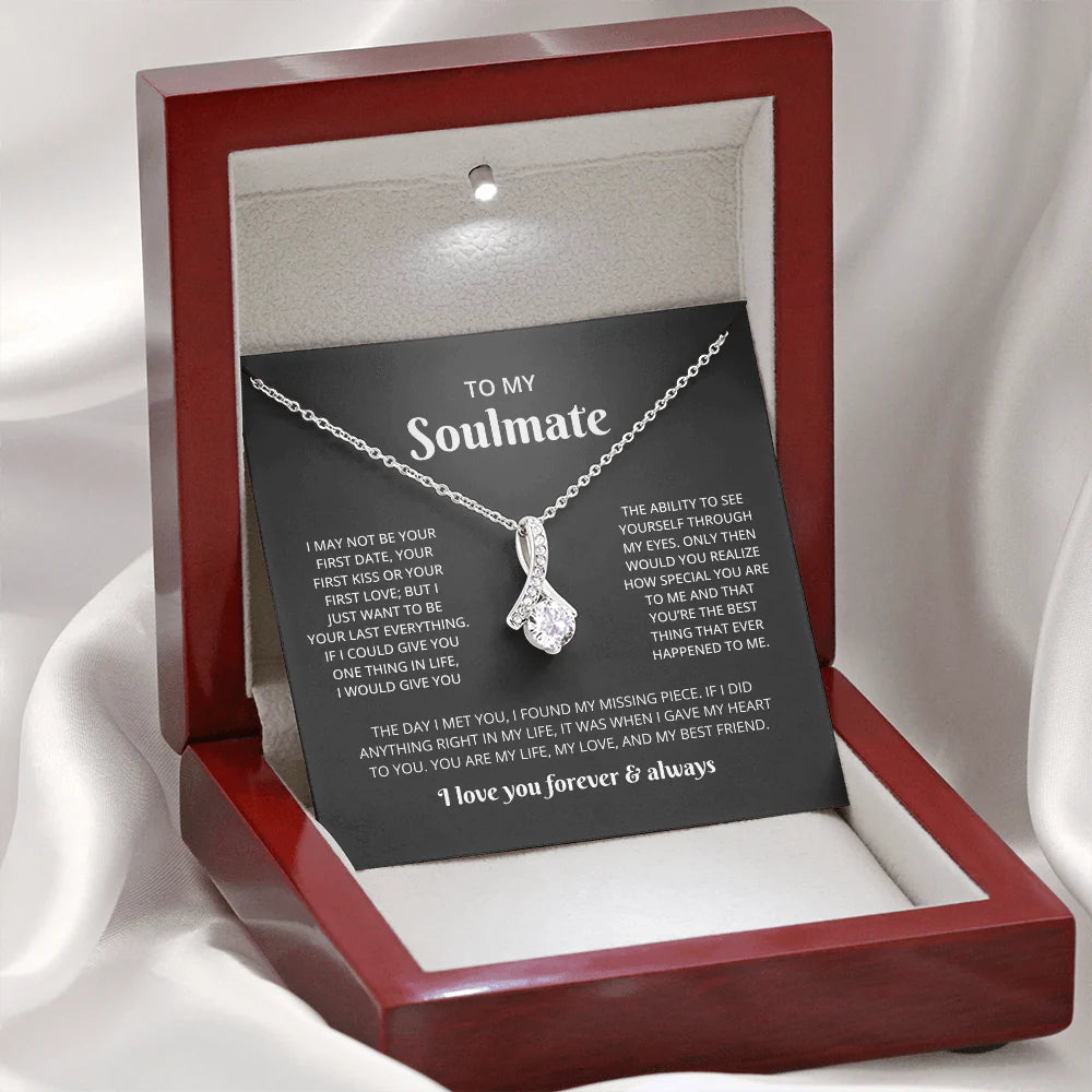 To My Soulmate - Forever & Always Necklace