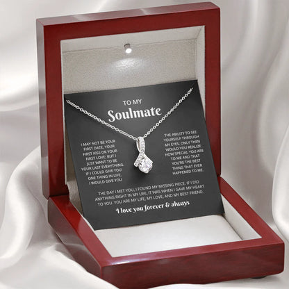 To My Soulmate - Forever & Always Necklace