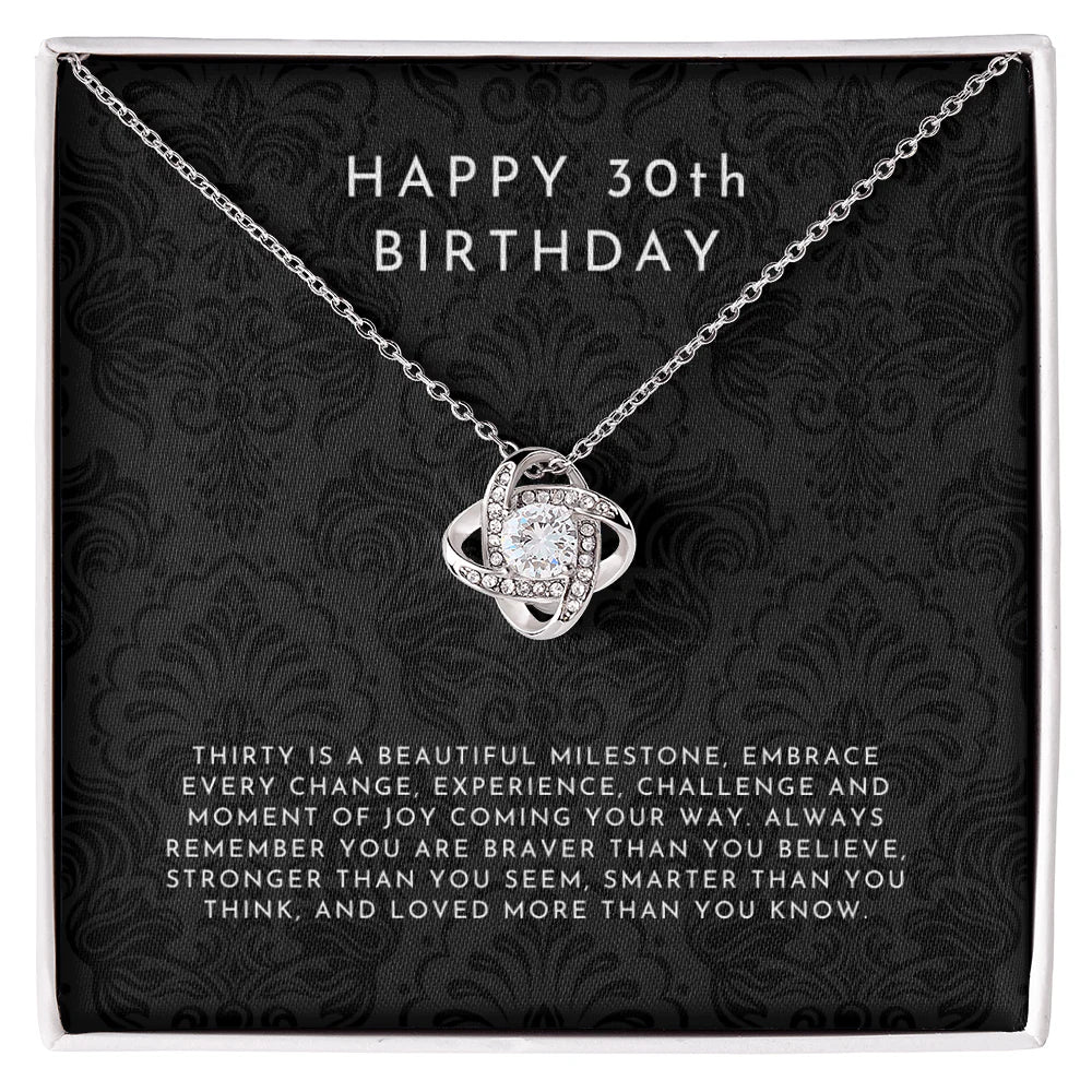 Meaningful 30th Birthday Necklace for Women