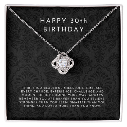 Meaningful 30th Birthday Necklace for Women