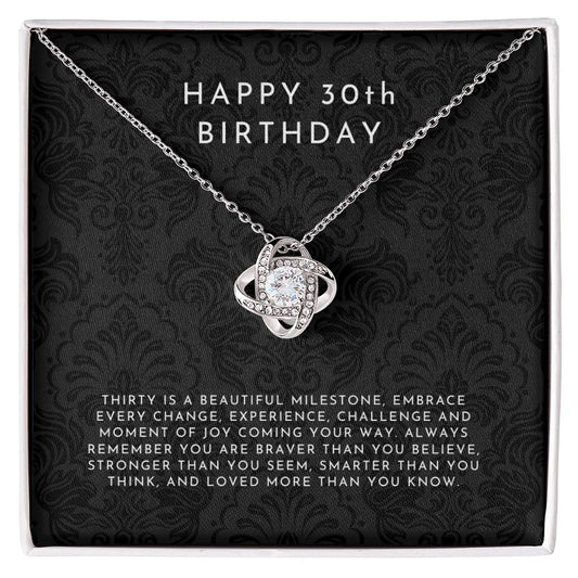 Meaningful 30th Birthday Necklace for Women
