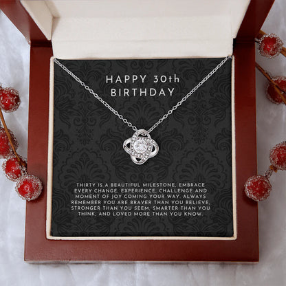 Meaningful 30th Birthday Necklace for Women
