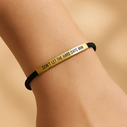 Daily Motivation Bracelet